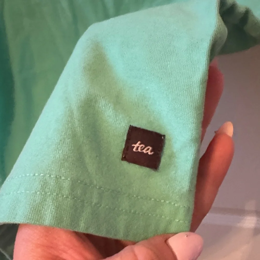 Tea Collection Mint Green Sushi Boat Graphic Tee - Picture 5 of 5